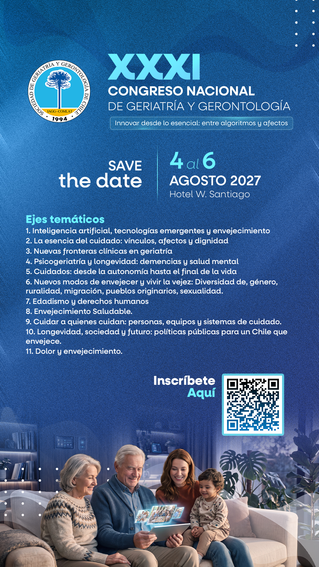 XXXI Congreso nacional de Geriatría y Gerontología