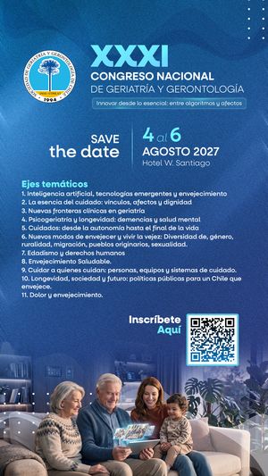 XXXI Congreso nacional de Geriatría y Gerontología