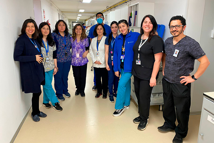 Socios celebran puesta en marcha de UGA en Hospital de Valdivia