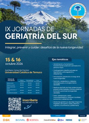 IX Jornadas de Geriatría del Sur 2026