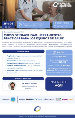 CURSO DE FRAGILIDAD: Herramientas Prácticas para los Equipos de Salud